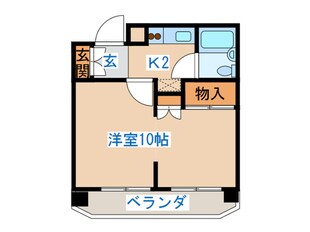 エグゼクティブ上杉の物件間取画像